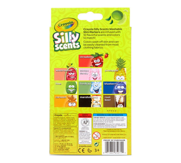 Washable Markers (CRAYOLA SILLY SCENTS)